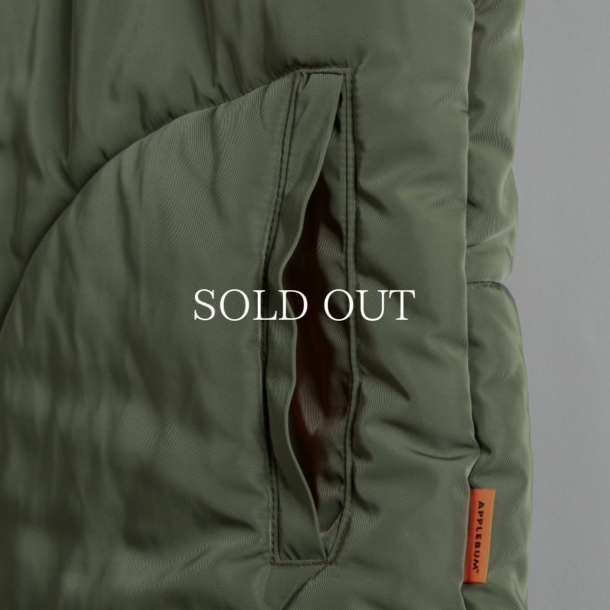 画像9: APPLEBUM  Military Innercotton Vest (Olive) (9)