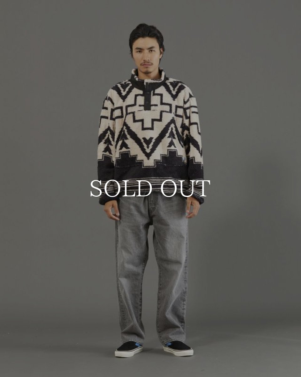 画像10: Liberaiders  TRADITIONAL PILE FLEECE ANORAK (BLACK) (10)