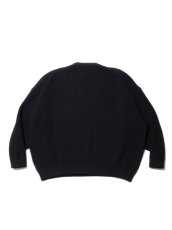画像2: COOTIE   Rib Stitch Crewneck Sweater (Black) (2)