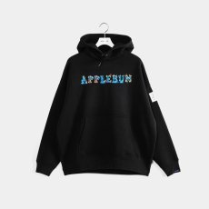 画像1: APPLEBUM  "Blue Flame Logo" Sweat Parka (Black) (1)