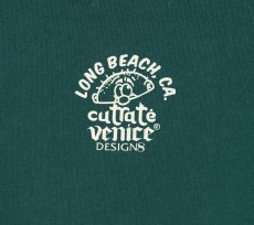 画像5: CUTRATE  ×VENICE8 COFFEE HOUSE SMILEY FACE DISPENSER DROP CREW NECK SWEAT (GREEN) (5)