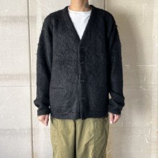 画像7: MINEDENIM  Shaggy Mohair Knit Cardigan (PNK) (7)