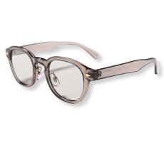 画像1: CUTRATE  CUTRATE LOGO GLASSES (CLEAR GRAY × SMOKE) (1)