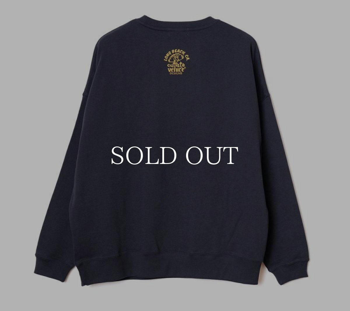 画像6: CUTRATE  ×VENICE8 COFFEE HOUSE DICE DROP CREW NECK SWEAT (NAVY) (6)