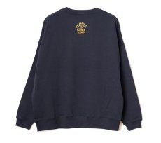 画像6: CUTRATE  ×VENICE8 COFFEE HOUSE DICE DROP CREW NECK SWEAT (NAVY) (6)