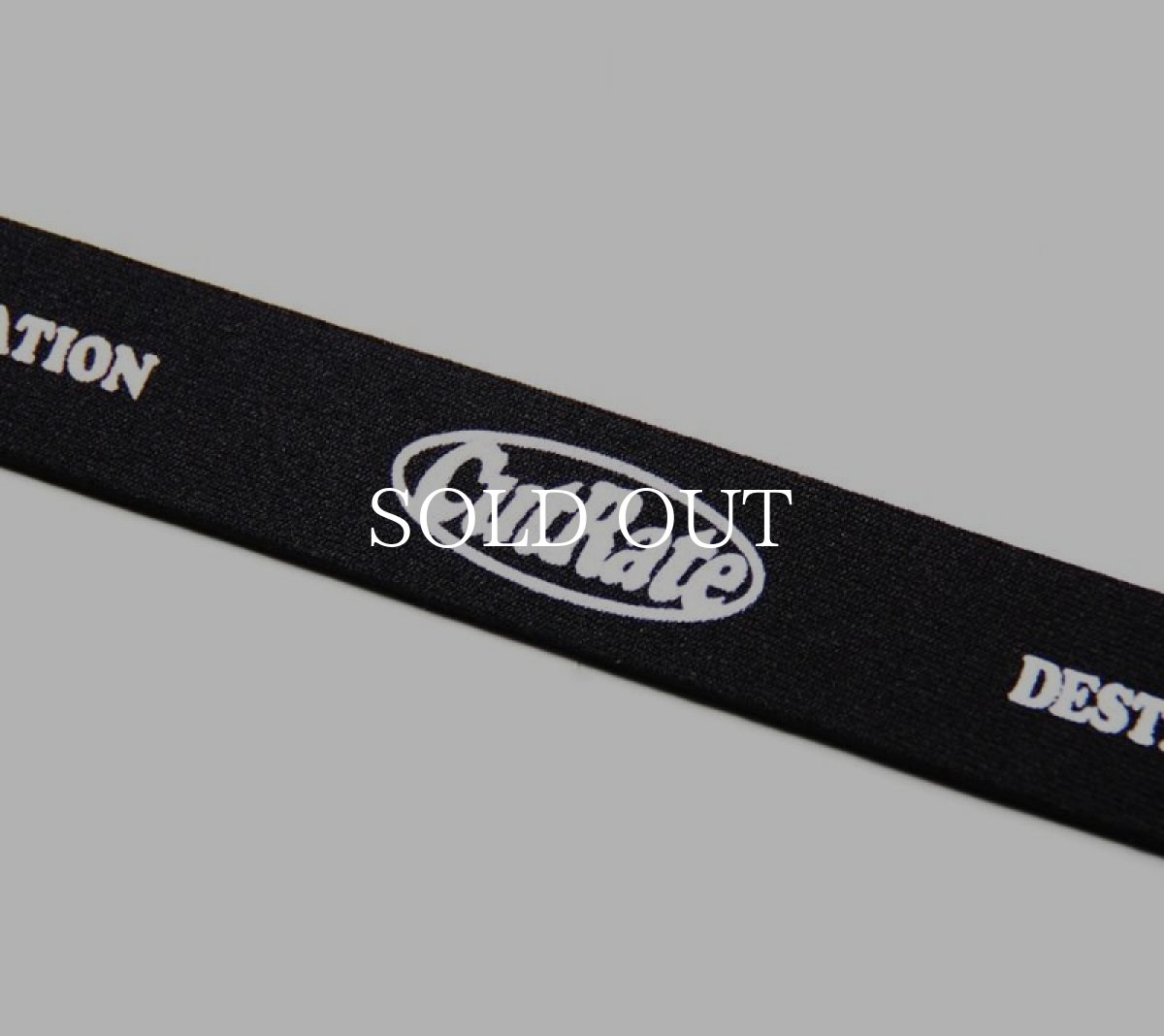 画像2: CUTRATE  CUTRATE LOGO GLASS HOLDER (BLACK) (2)