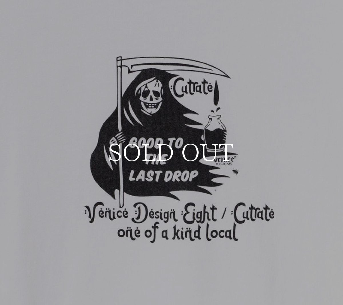 画像4: CUTRATE  ×VENICE8 COFFEE HOUSE G.O.D DROP SHOULDER L/S TEE (WHITE) (4)