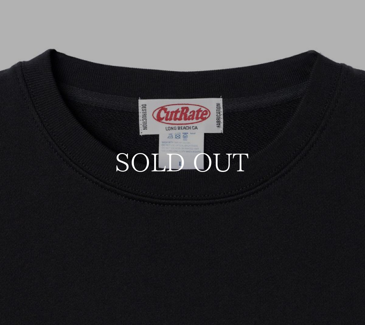 画像3: CUTRATE  ×VENICE8 COFFEE HOUSE DICE DROP CREW NECK SWEAT (BLACK) (3)