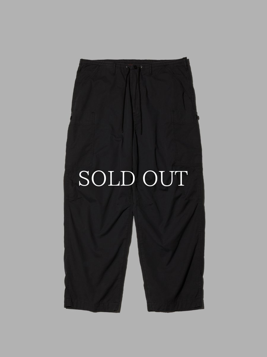 画像1: RADIALL  CLAN - WIDE FIT CARGO PANTS (Black) (1)