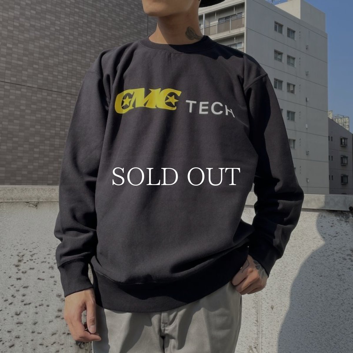 画像3: CHALLENGER  CMC TECH C/N SWEAT (WHITE) (3)