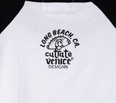 画像5: CUTRATE  ×VENICE8 COFFEE HOUSE CR CHERRY BOMB R/S TEE (WHITE × BLACK) (5)