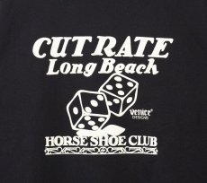 画像2: CUTRATE  ×VENICE8 COFFEE HOUSE DICE DROP CREW NECK SWEAT (BLACK) (2)