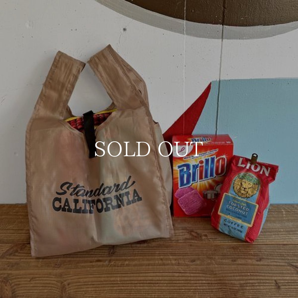 画像7: STANDARD CALIFORNIA  HIGHTIDE × SD Shopper Small (Beige) (7)