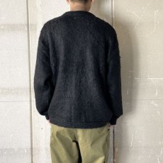 画像8: MINEDENIM  Shaggy Mohair Knit Cardigan (PNK) (8)