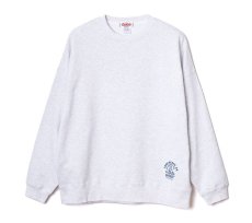 画像2: CUTRATE  ×VENICE8 COFFEE HOUSE SUBMARINE SAND DROP CREW NECK SWEAT (GRAY) (2)