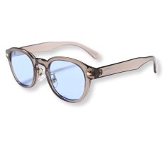 画像1: CUTRATE  CUTRATE LOGO GLASSES (CLEAR GRAY × BLUE) (1)