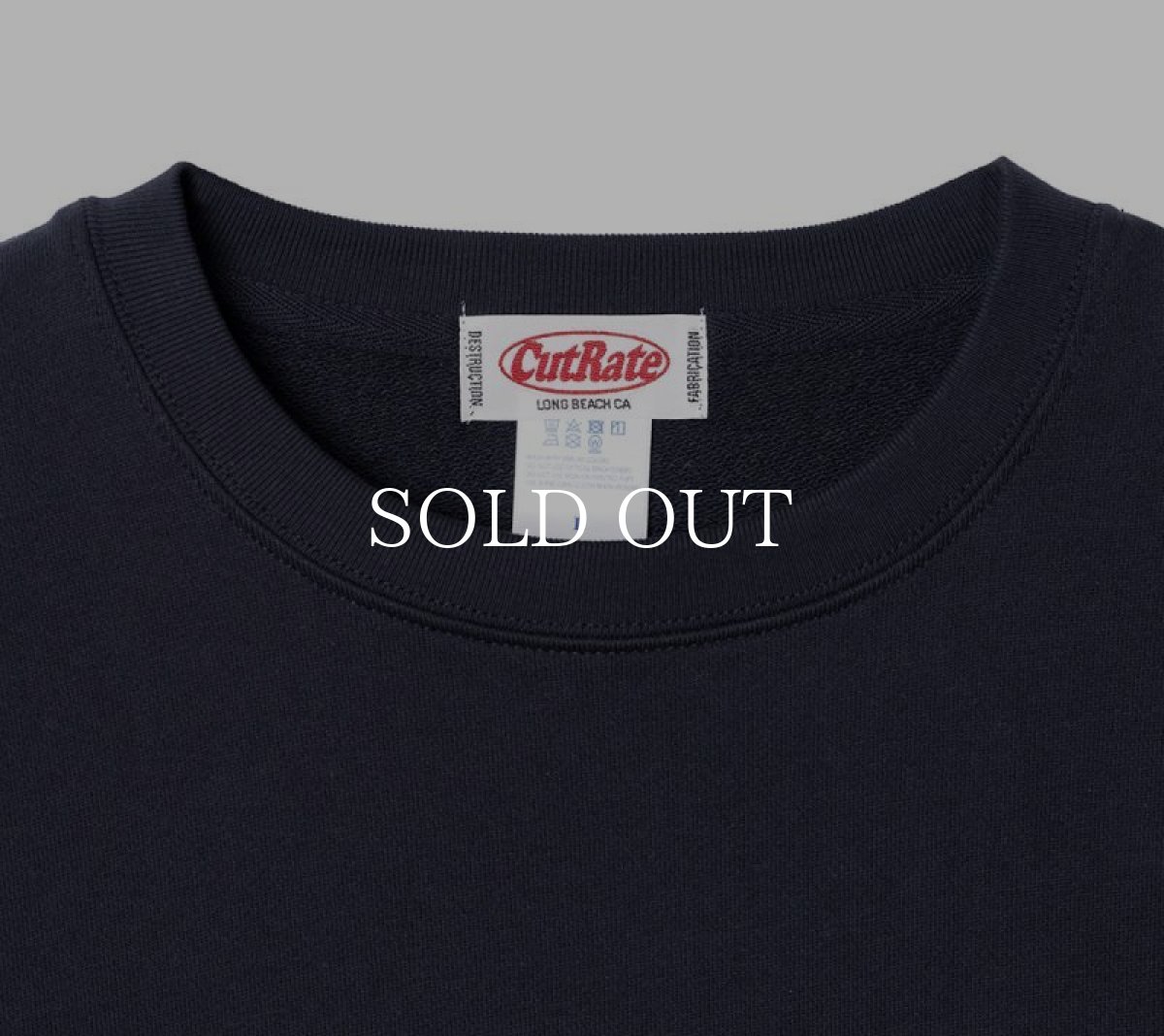 画像3: CUTRATE  ×VENICE8 COFFEE HOUSE DICE DROP CREW NECK SWEAT (NAVY) (3)