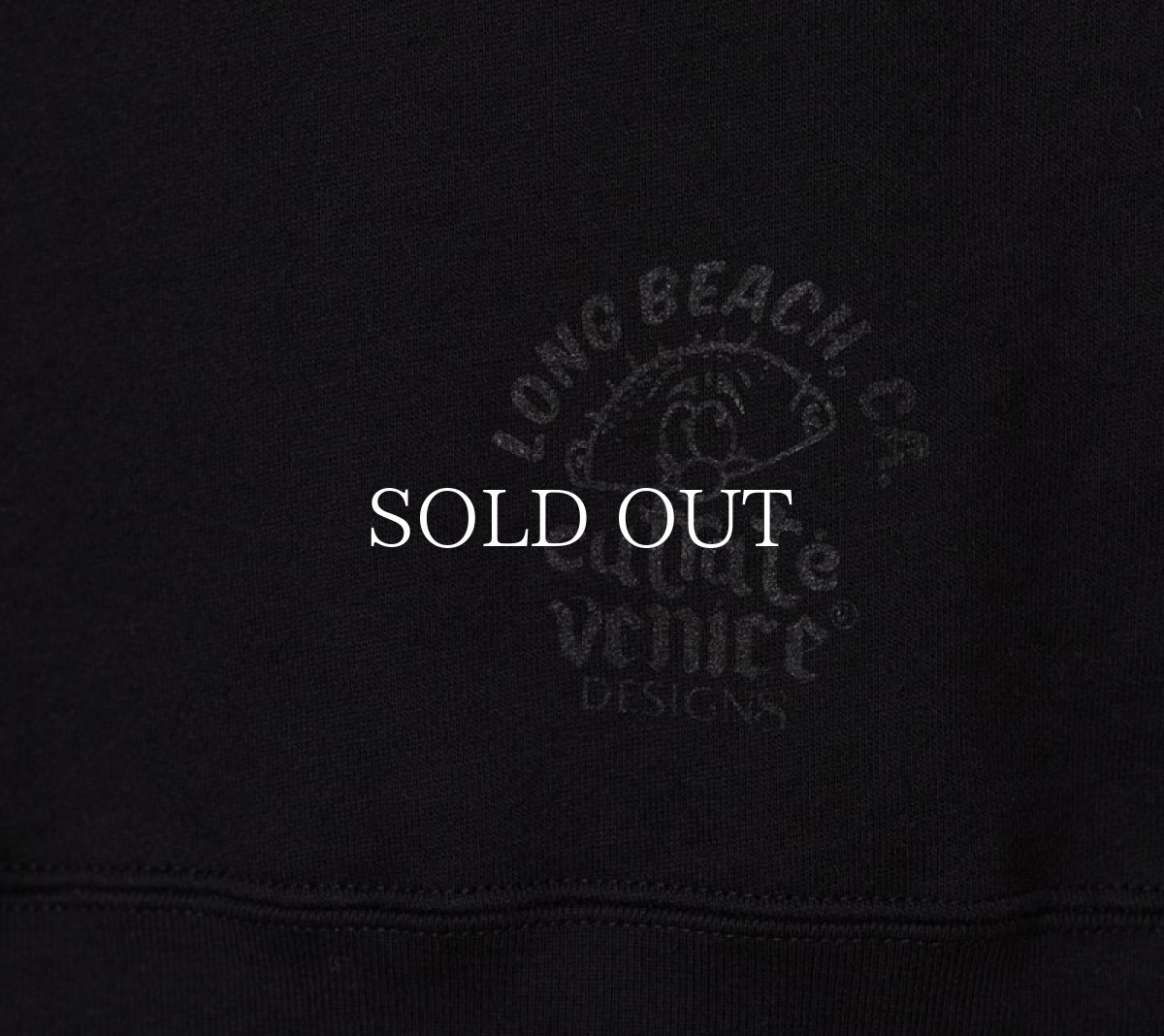 画像4: CUTRATE  ×VENICE8 COFFEE HOUSE G.O.D DROP SHOULDER CREW NECK SWEAT (BLACK) (4)