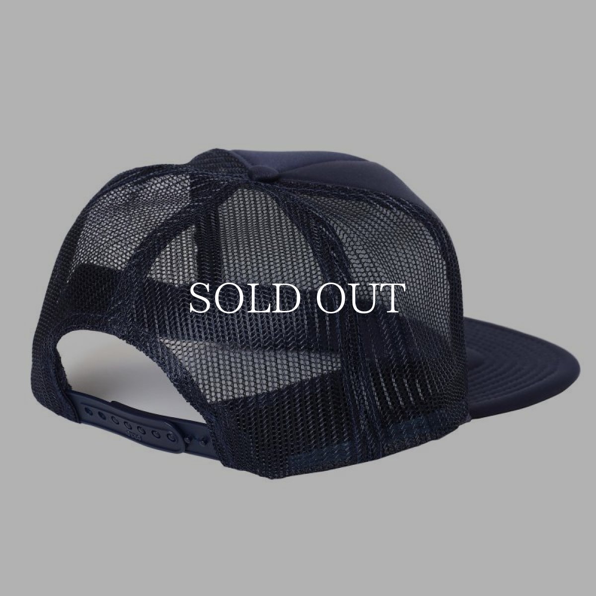 画像2: PORKCHOP GARAGE SUPPLY  3D B&S MESH CAP (NAVY) (2)