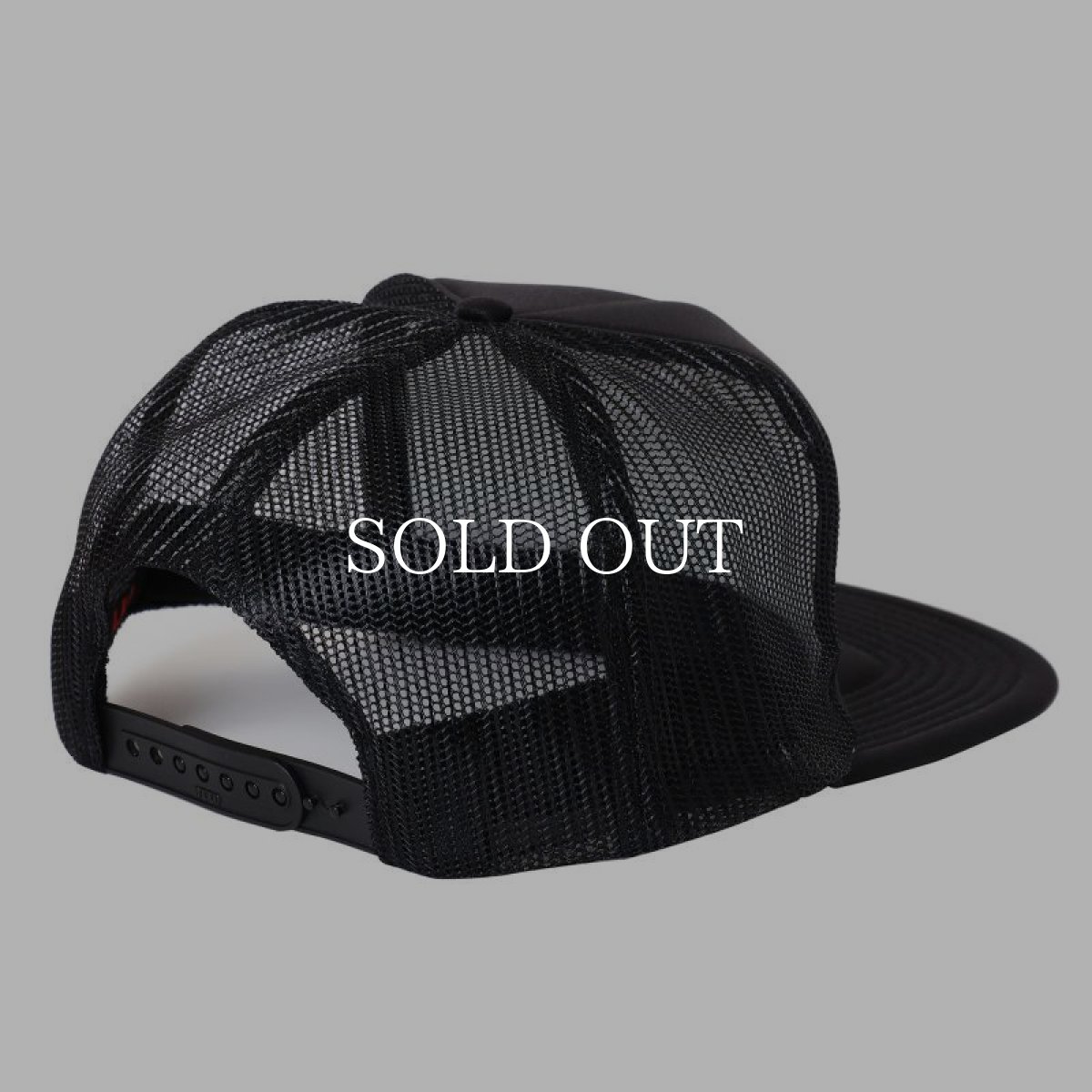 画像2: PORKCHOP GARAGE SUPPLY  3D B&S MESH CAP (BLACK) (2)
