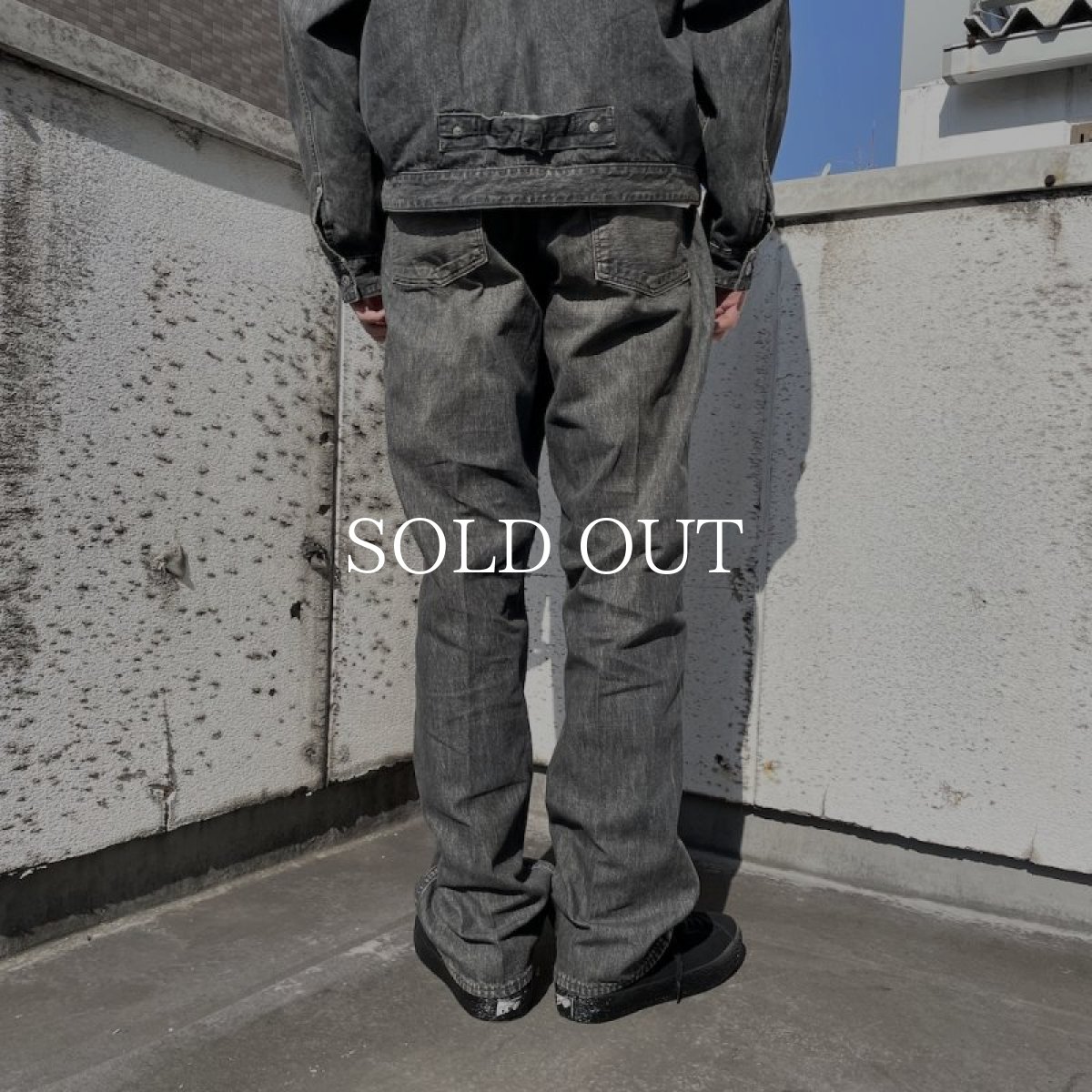 画像9: OLD JOE   FLAT-BACK JEAN TROUSER"946" (FADE INDIGO) (INDIGO) (9)