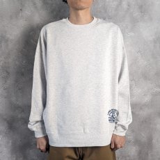 画像7: CUTRATE  ×VENICE8 COFFEE HOUSE SUBMARINE SAND DROP CREW NECK SWEAT (GRAY) (7)