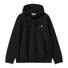 画像1: CARHARTT WIP  HOODED AMERICAN SCRIPT SWEATSHIRT (1)