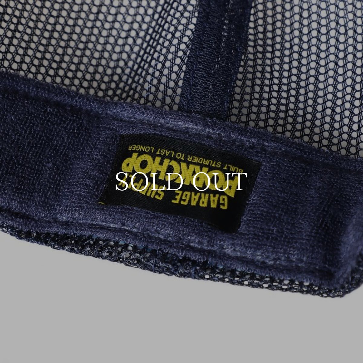 画像4: PORKCHOP GARAGE SUPPLY  3D B&S MESH CAP (NAVY) (4)