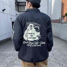 画像8: CUTRATE  ×VENICE8 COFFEE HOUSE G.O.D NYLON COACH JACKET (BLACK) (8)