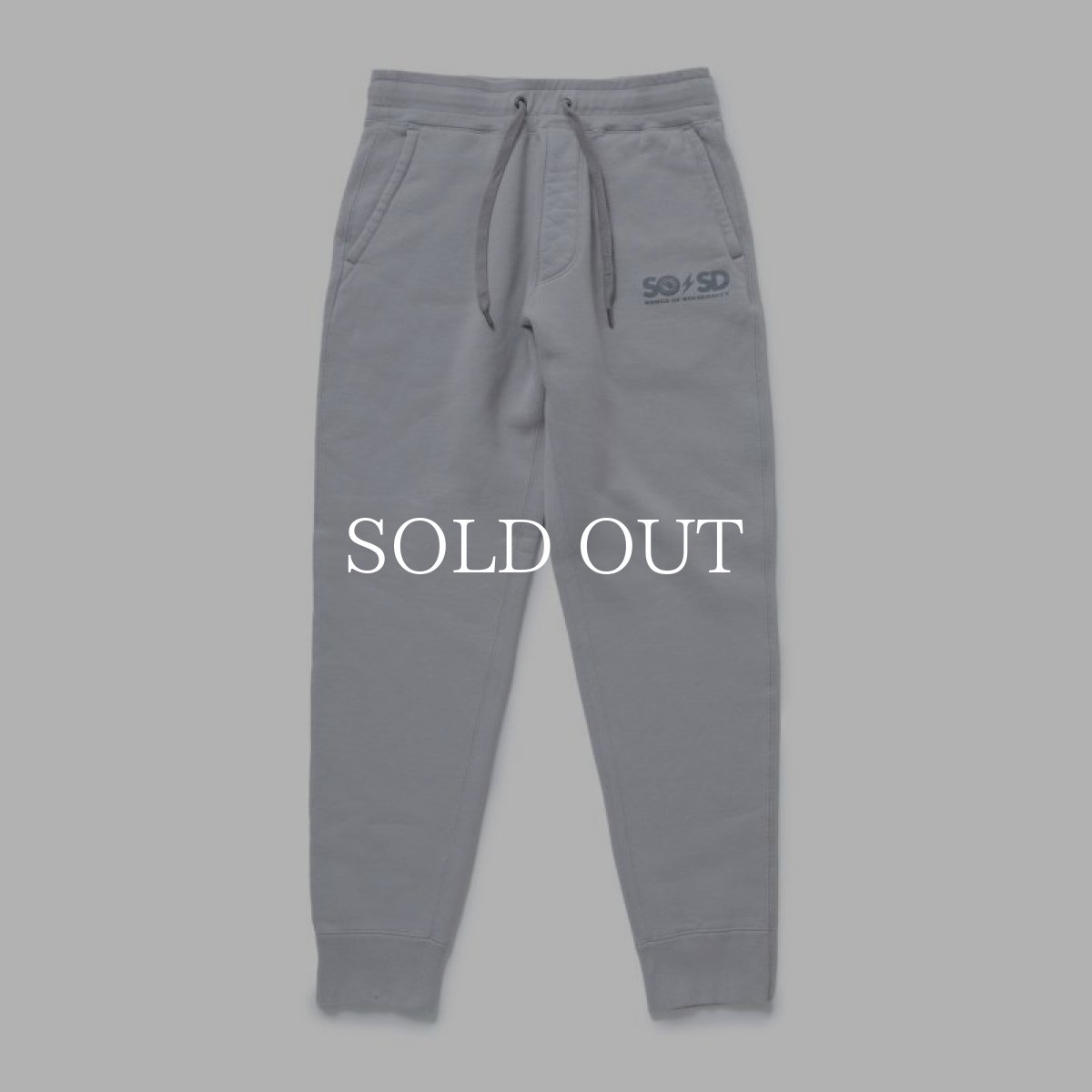 画像1: RATS  JOGGER SWEAT PANTS (GRAY) (1)