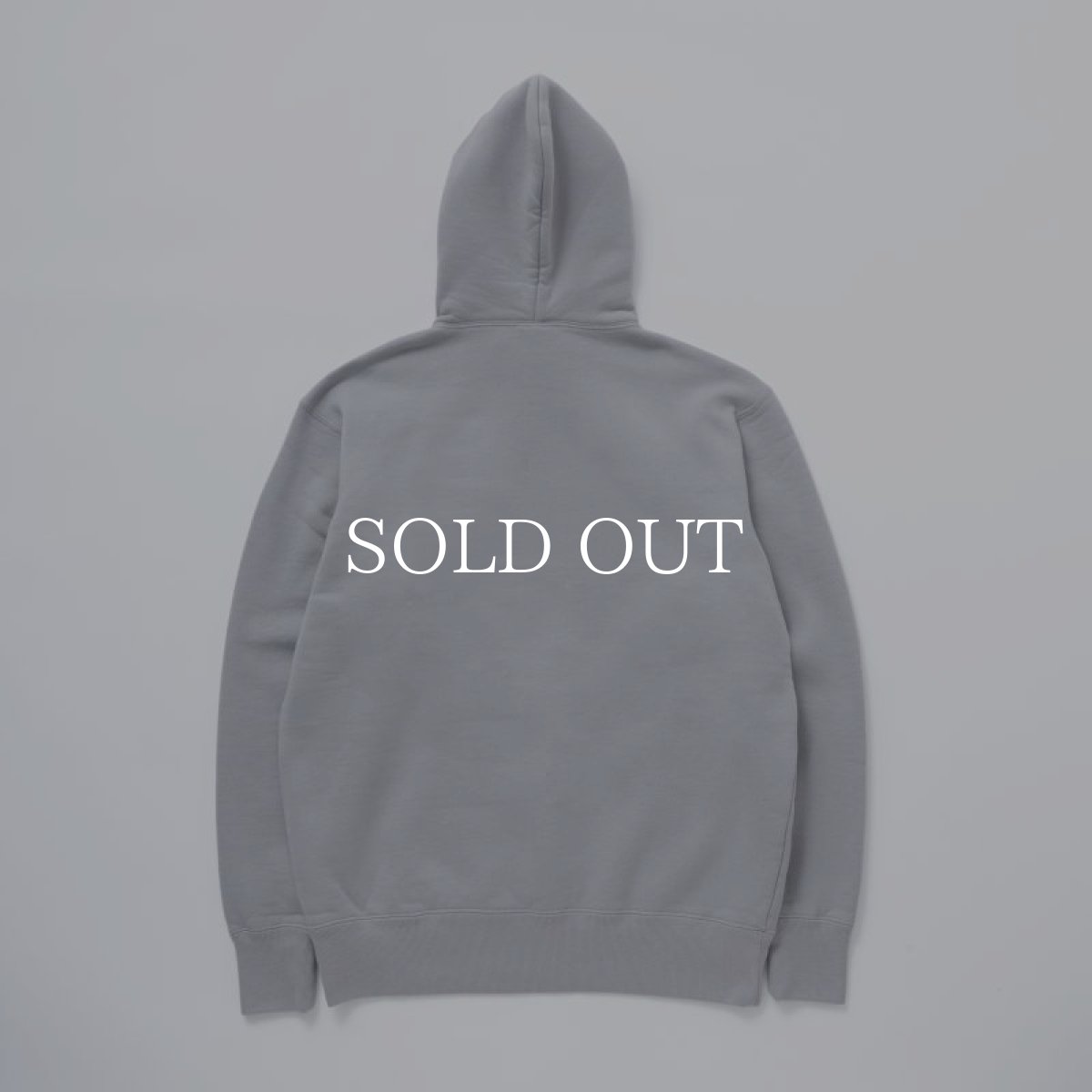 画像2: RATS  CROSS NECK HOODIE BAR TAG (GRAY) (2)