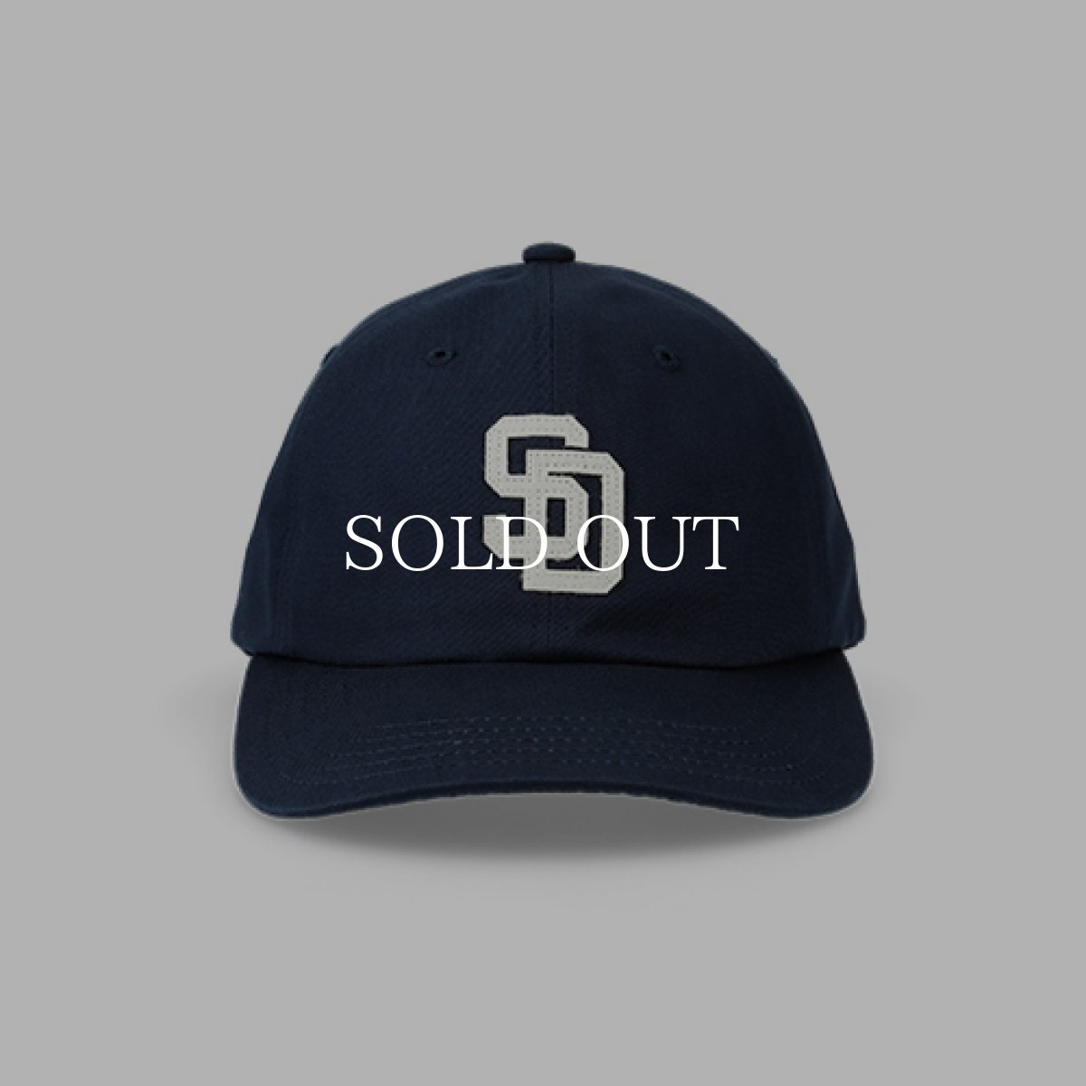 画像2: STANDARD CALIFORNIA  SD Baseball Logo Cap (Navy) (2)