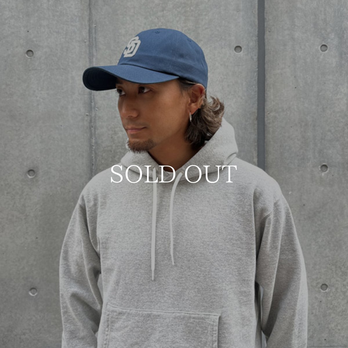 画像6: STANDARD CALIFORNIA  SD Baseball Logo Cap (Navy) (6)