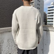 画像7: MAGIC STICK  3D MOTO Rib Crew Knit (Green Tea) (7)