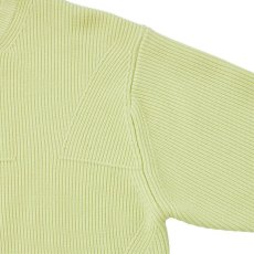 画像4: MAGIC STICK  3D MOTO Rib Crew Knit (Green Tea) (4)