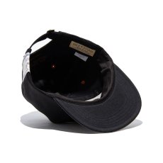 画像4: THE H.W.DOG&CO.  2 TONE LEATHER COTTON CAP (BLACK) (4)