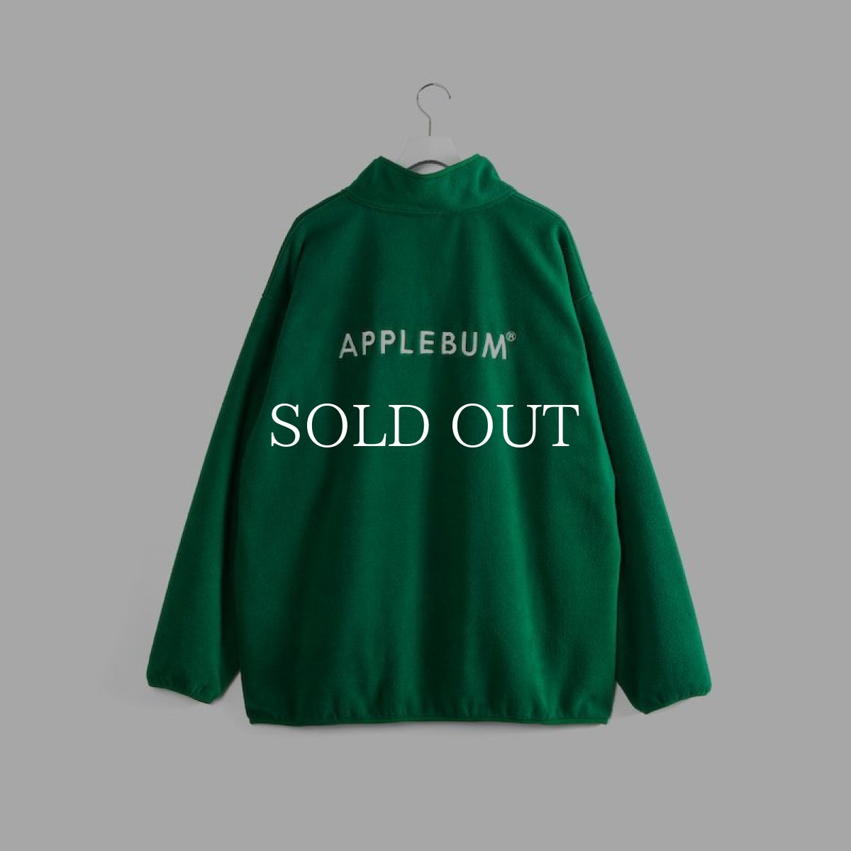 画像1: APPLEBUM  Fleece Jacket (Green) (1)