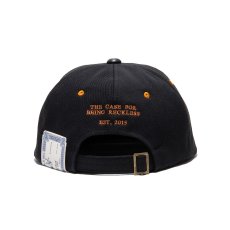 画像3: THE H.W.DOG&CO.  2 TONE LEATHER COTTON CAP (BLACK) (3)