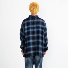 画像5: APPLEBUM  L/S Half Zip Nel Shirt (Blue) (5)