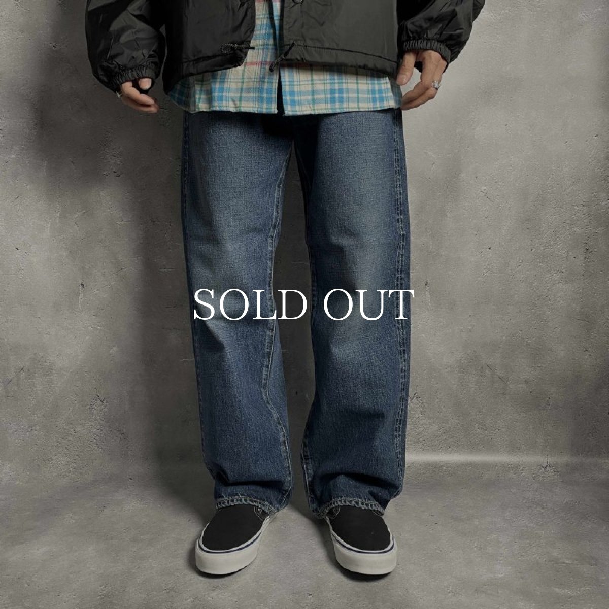 画像10: CHALLENGER  WASHED DENIM PANTS (WASHED INDIGO) (10)