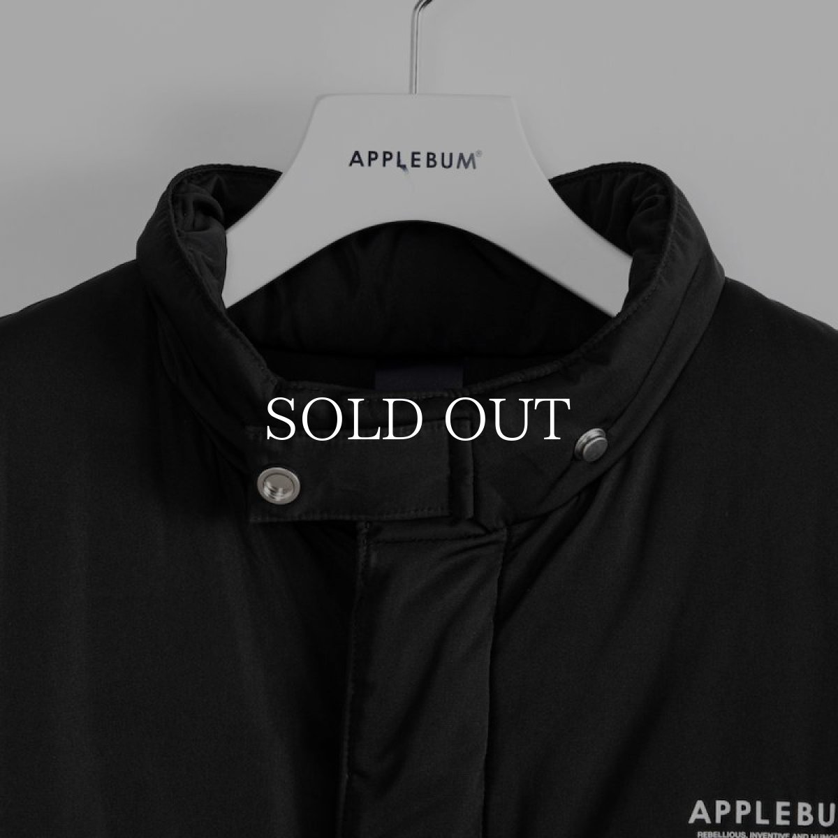 画像9: APPLEBUM  "Sampling Sports" Long Coat (Black) (9)