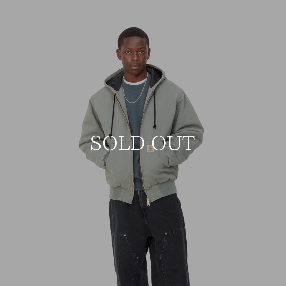 画像5: CARHARTT WIP  OG ACTIVE JACKET (Smoke Green (aged canvas)) (5)