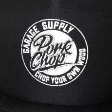 画像3: PORKCHOP GARAGE SUPPLY  STENCIL CS MESH CAP (BLACK) (3)