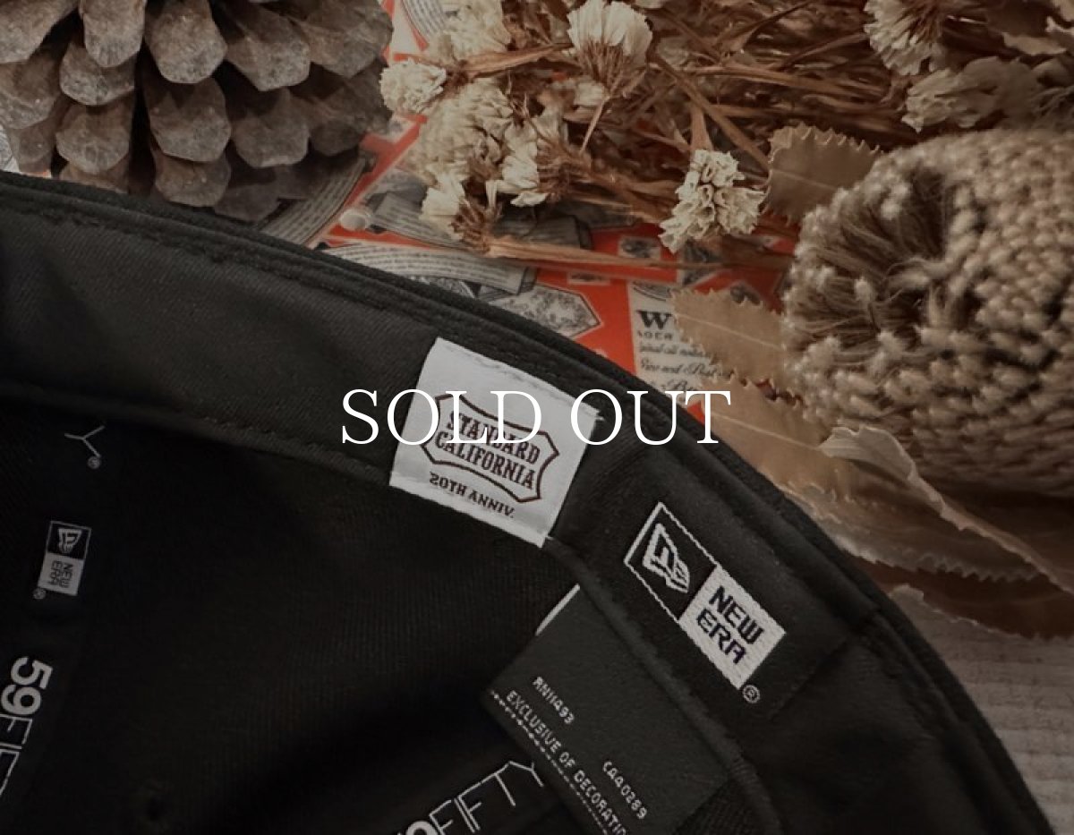 画像5: STANDARD CALIFORNIA  NEW ERA × Standard California 59FIFTY Logo Cap (Black) (5)