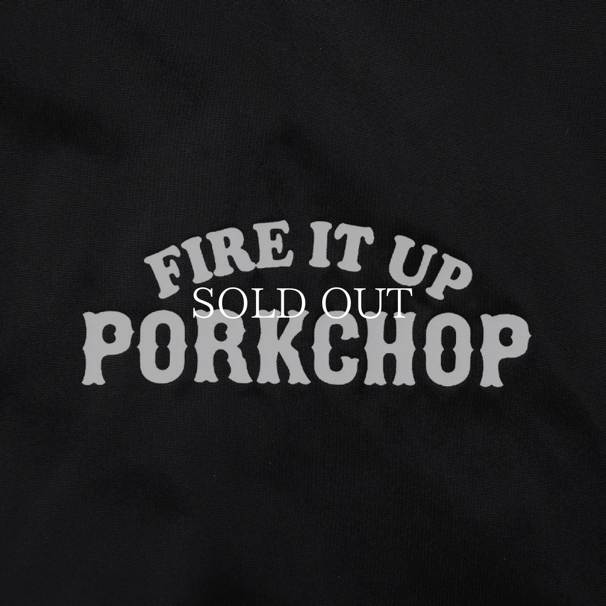 画像2: PORKCHOP GARAGE SUPPLY  3D B＆S COACH JKT (BLACK) (2)