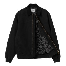 画像3: CARHARTT WIP  OG SANTA FE JACKET (Black / Black (aged canvas)) (3)