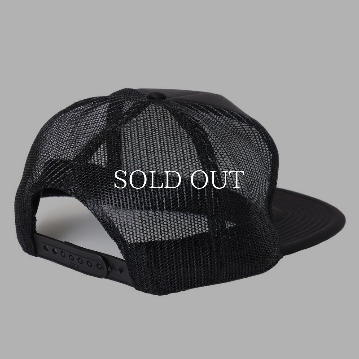画像2: PORKCHOP GARAGE SUPPLY  STENCIL CS MESH CAP (BLACK) (2)