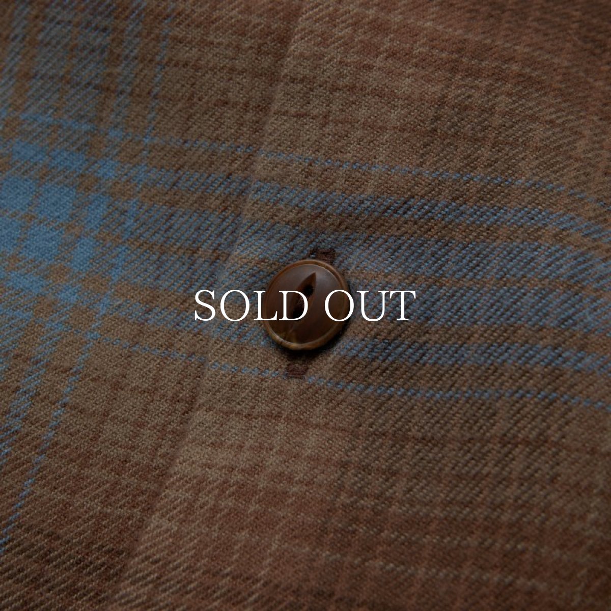 画像4: RATS  COTTON RAYON CHECK SHIRT (BROWN CHECK) (4)