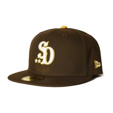 画像1: STANDARD CALIFORNIA  NEW ERA × Standard California 59FIFTY Logo Cap (Brown) (1)