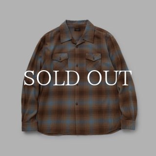 RATS COTTON RAYON CHECK SHIRT (BROWN CHECK) 23'RS-0807 公式通販